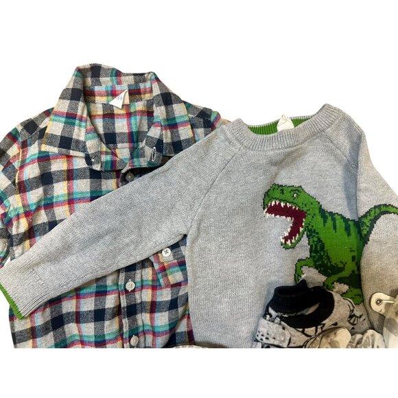 10-Piece Boys Size 2–3T Winter Clothing Bundle | Baby Gap, Zara, Old Navy, Carte - Picture 5 of 6